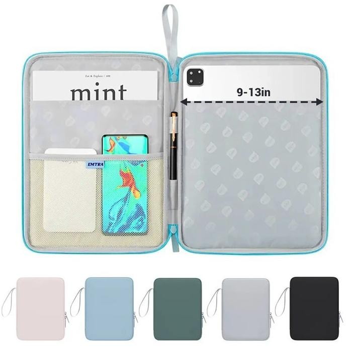 Tas Leather Penyimpanan Untuk Tablet Xiaomi MiPad Redmi Pad SE Infinix Advan Itel Pastel Pouch Dompe