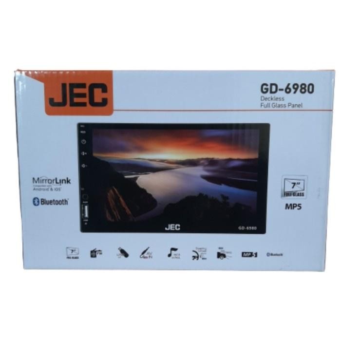 Tape Mobil Honda Brio Jazz Mobilio Jec Gd-6980 Mirrorlink Panel Glass