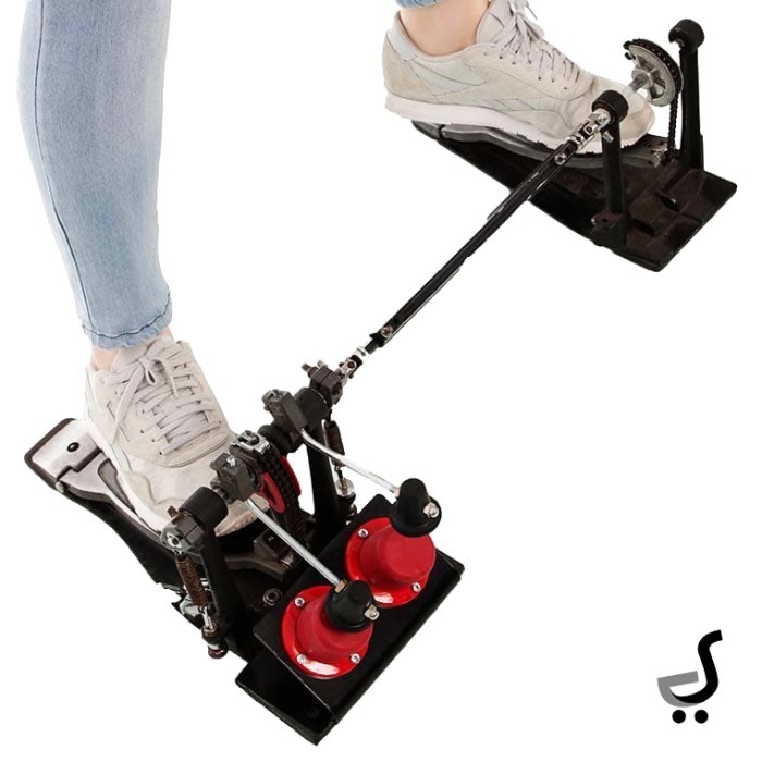 Kick Pad Drum Compact Double Pedal With Special Beater KPD-20