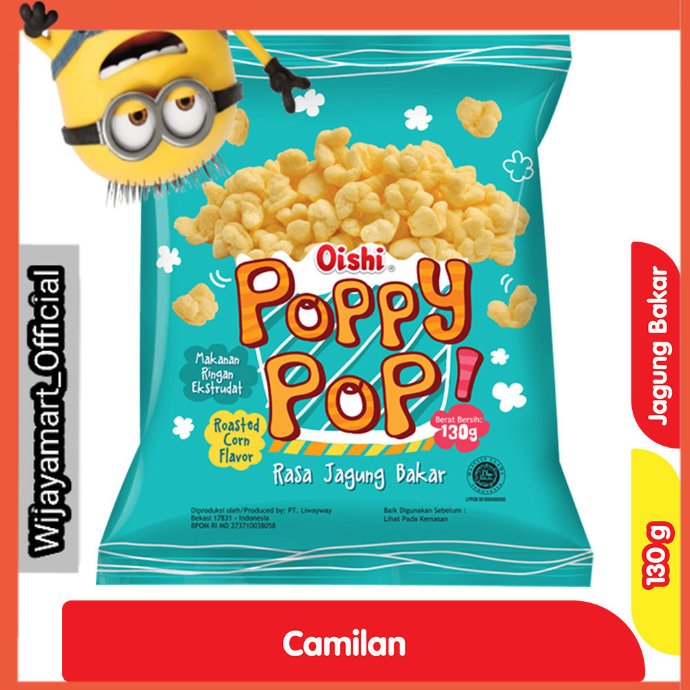 

Oishi Poppy Pop Jagung Bakar 130 g