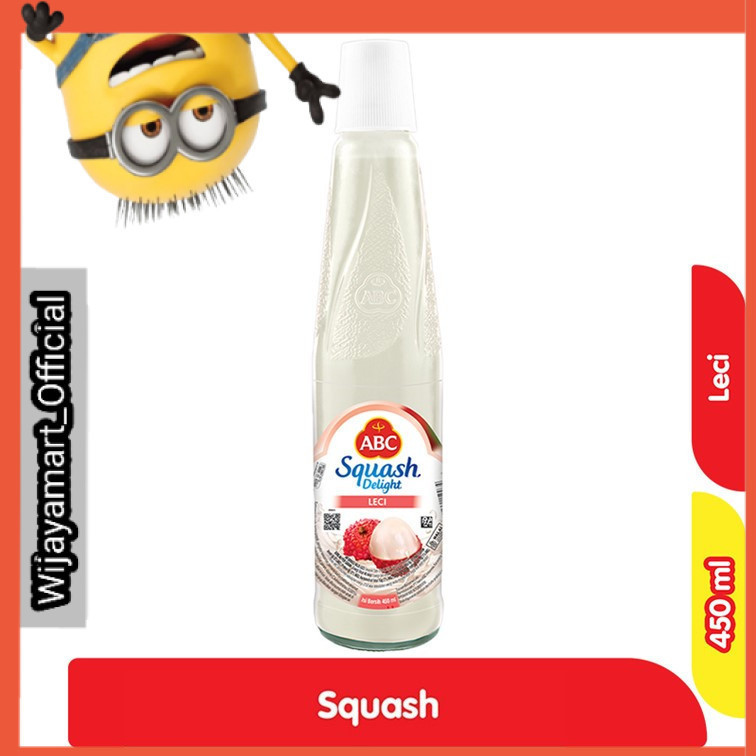 

ABC Squash Delight Leci Botol 450 ml