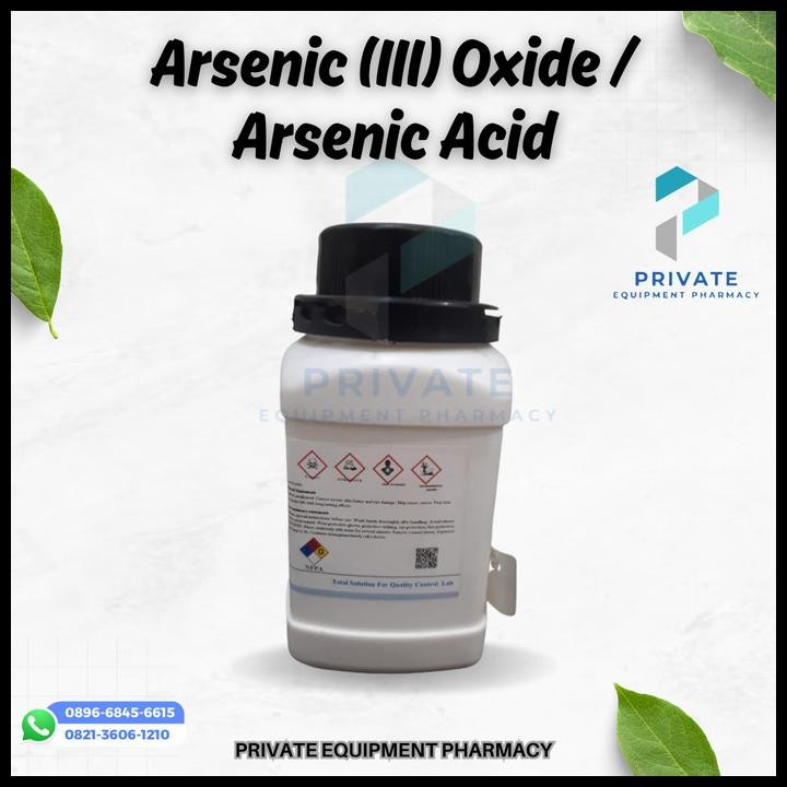 Arsenic (Iii) Oxide Arsen Trioksida (Ar)  Ecer 5 Gram Terlaris