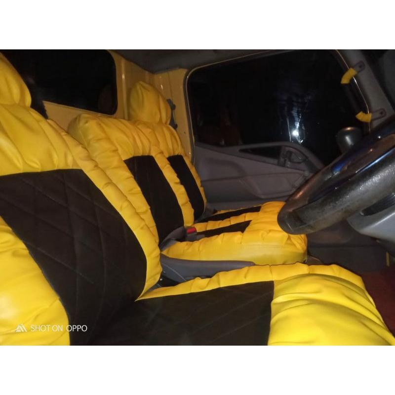 Sarung Jok Cover Jok Canter Model Sofa