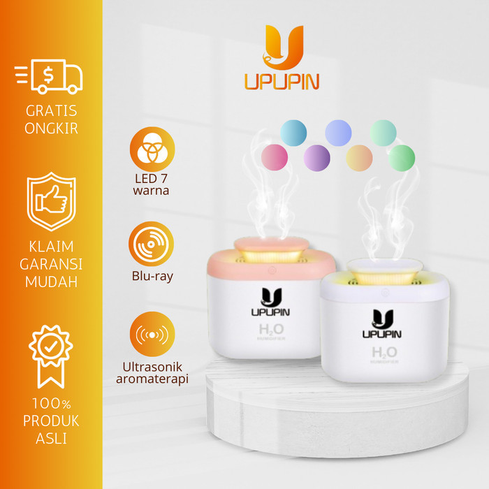 Terlaris Upupin Humidifier Aromatherapi Difuser Led Kapasitas 3.3L