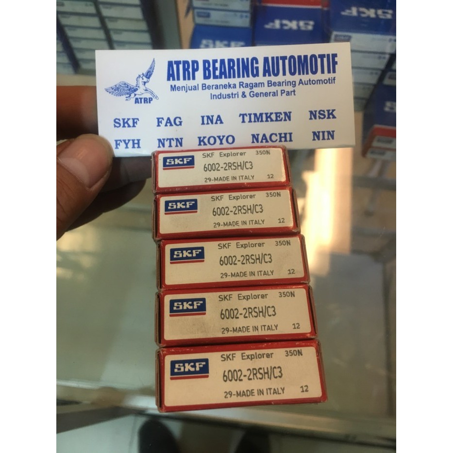 BALL BEARING 6002 2RSH/C3 SKF
