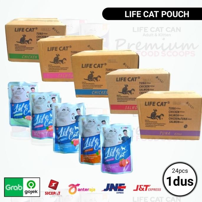 life cat pouch 1 dus isi 24 sachet