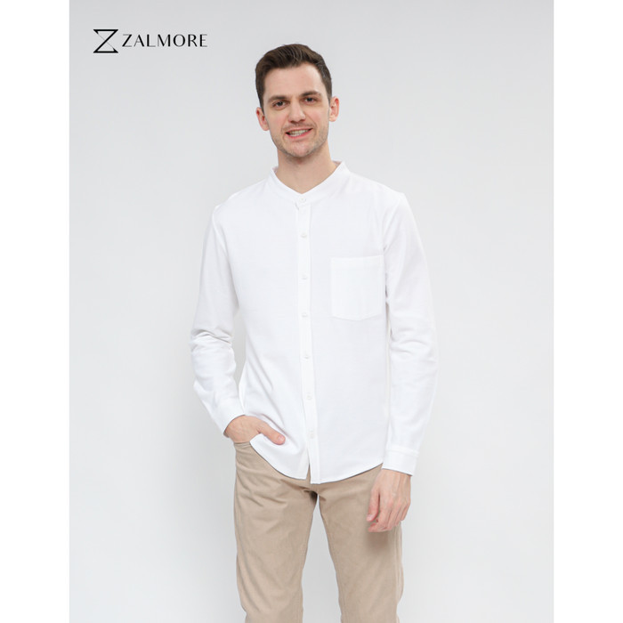 Zalmore Men Longsleeve Shanghai Shirt - Kemeja Lengan Panjang Pria PromoR130125B