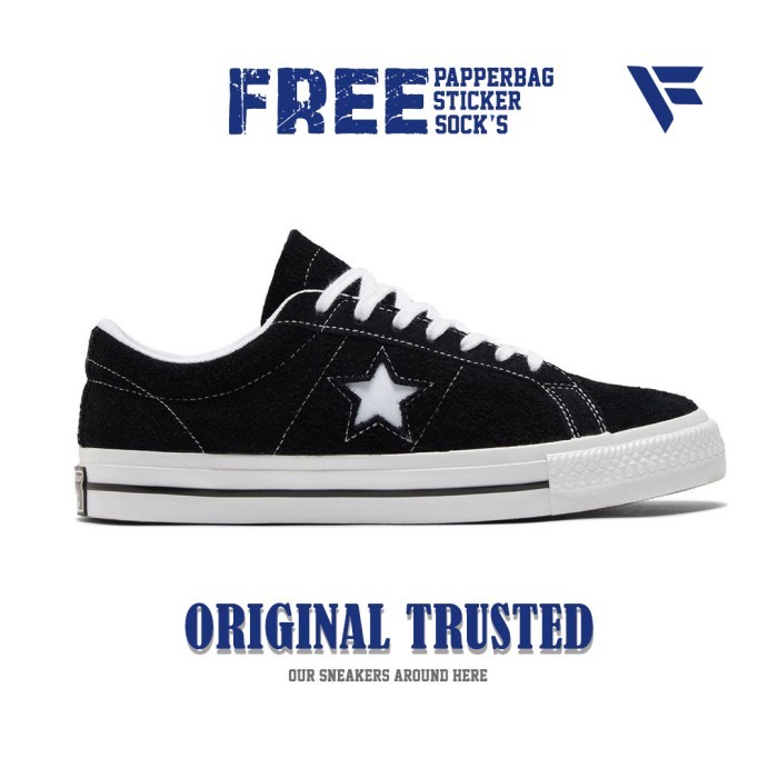 Converse One Star Suede Black Low Original
