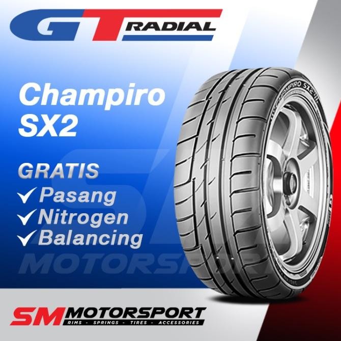GT Radial Champiro SX2 195/50 R15 Ban Mobil