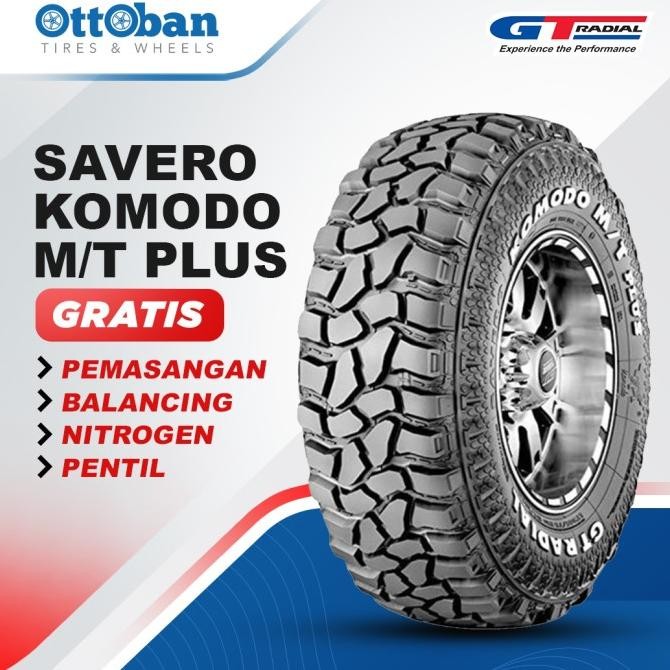 GT Radial Savero Komodo M/T Plus LT 265 70 R17 Ban Mobil
