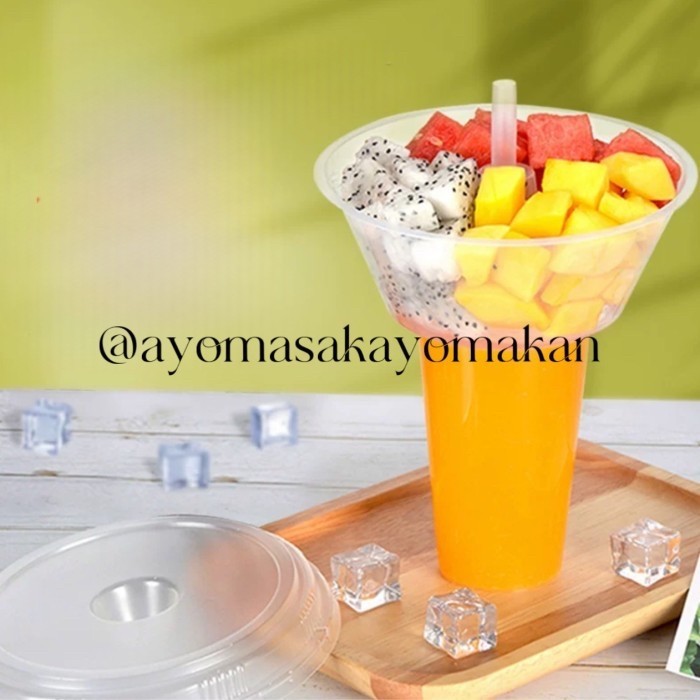 Gelas dan mangkok korea 2in1