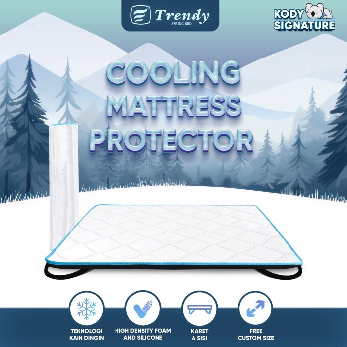 Trendy Cooling Pad - Trendy Kody Lapisan Pelindung Alas Kasur Kasur Dingin - Mattress Protector Roll
