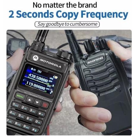 Promo Ht 999 Channels Dual Band Dua Arah Radio Motorola V86T 12 Watts Walkie