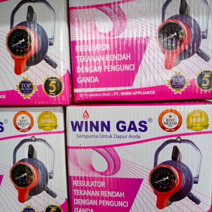 REGULATOR WINN GAS METER DOUBLE LOCK