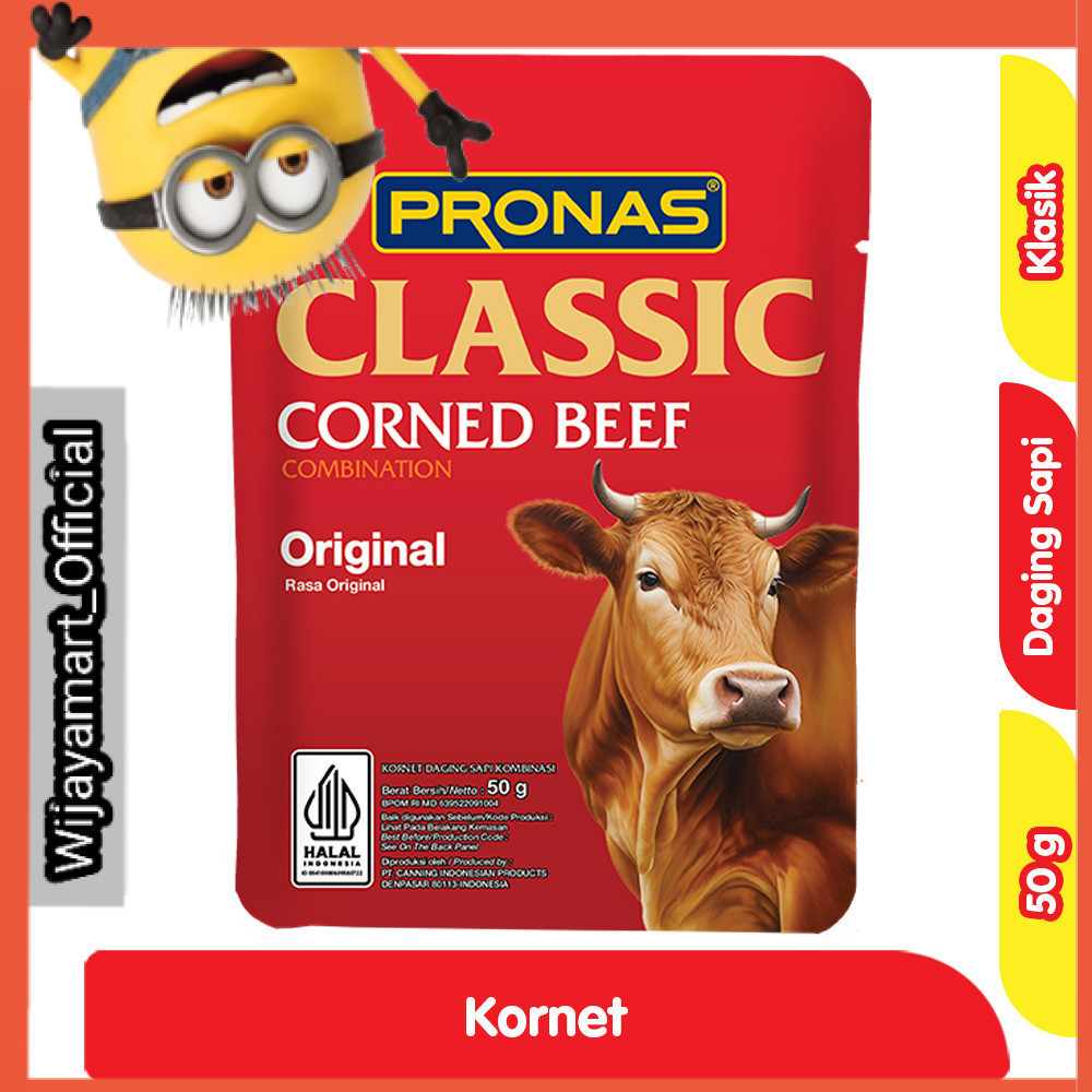

Pronas Kornet Daging Klasik 50 g
