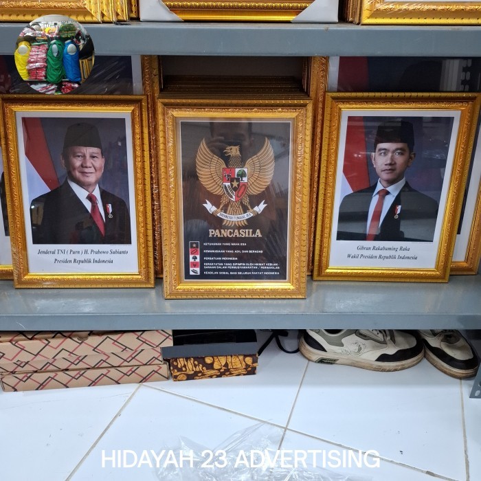 PROMO bingkai foto presiden dan wakil presiden frame foto presiden dan wakil presiden frame bingkai