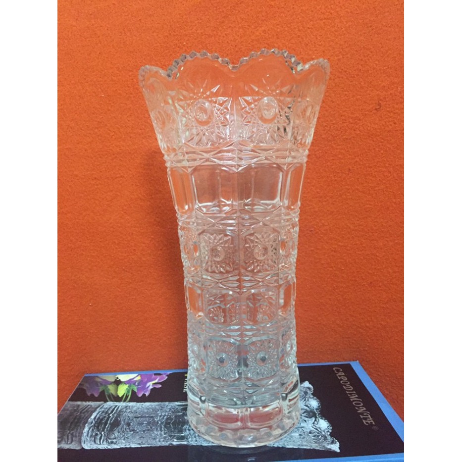 Vas Bunga Kristal / Pot Bunga Kristal