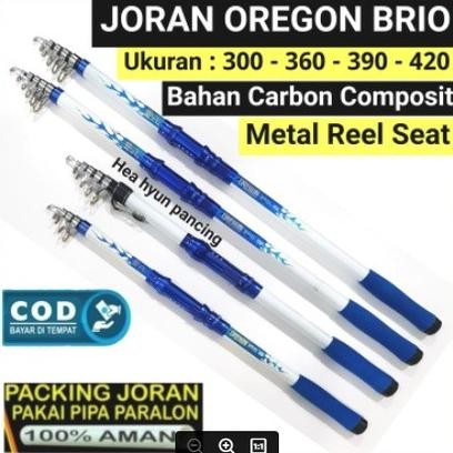 Peralatan pancing joran OREGON SARGO DAN BRIO 300 - 360 - 390 - 420