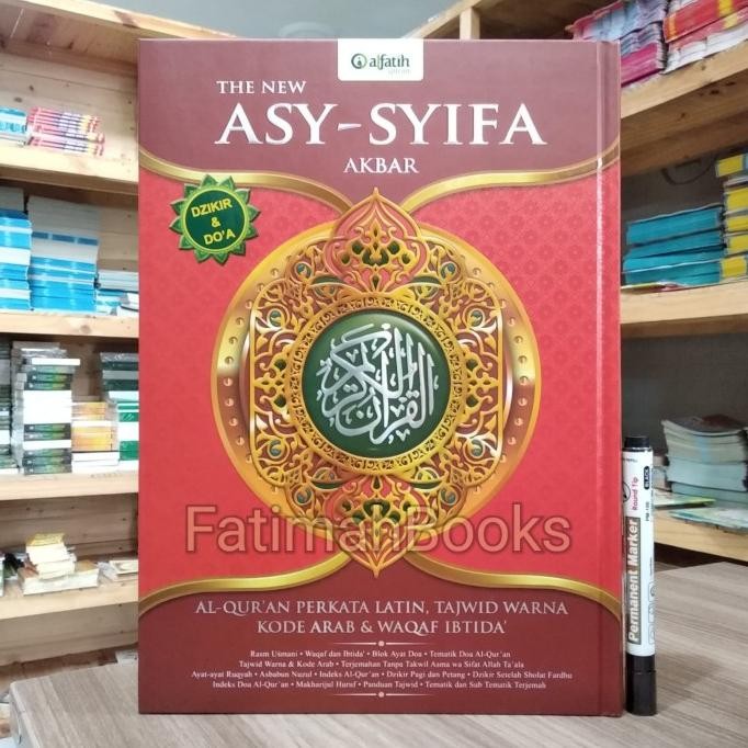 Alquran Asy Syifa Akbar B4 Ukuran Jumbo, Quran Latin Terjemah Perkata