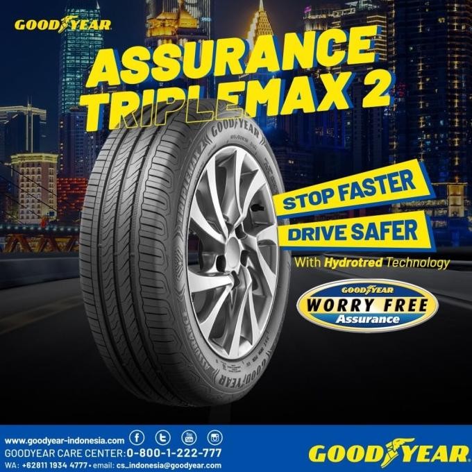ban mobil goodyear 215 60 17 assurance triplemax2