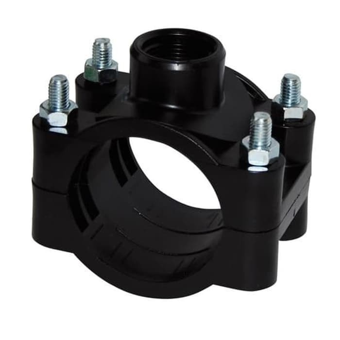 CLAMP SADDLE HDPE 6" x 1" inch - Clamp Sadle HDPE 160mm x 32mm