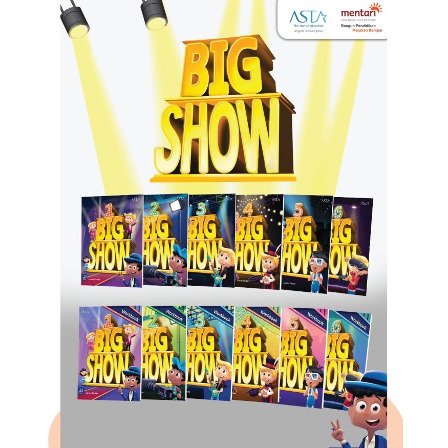 

SALE Big Show - Buku Murid & Audio CD Buku Pelajaran SD