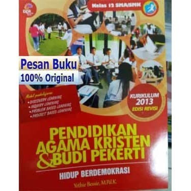 

BIG PROMO Buku Pendidikan Agama Kristen & Budi Pekerti Kelas 12 Ed.Revisi