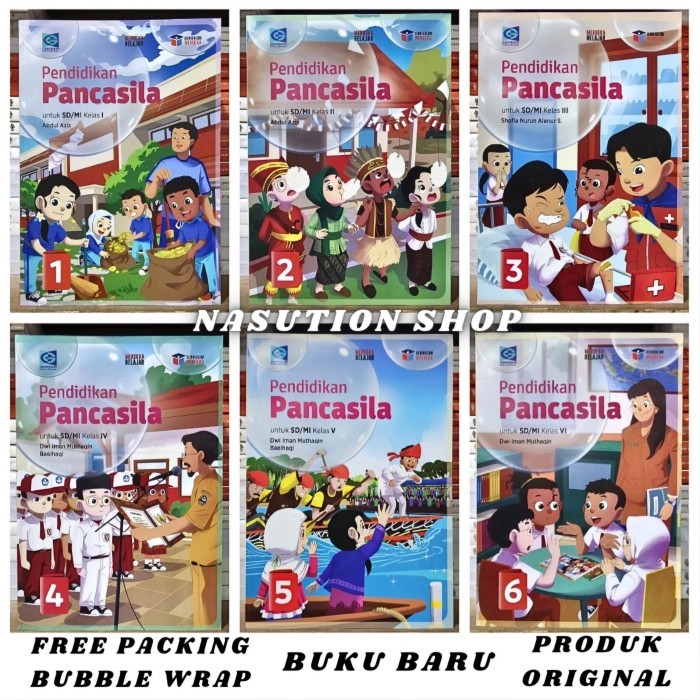 

BISA GOSEND Buku Pancasila Kelas 1 2 3 4 5 6 SD Grafindo Kurikulum Merdeka ORI