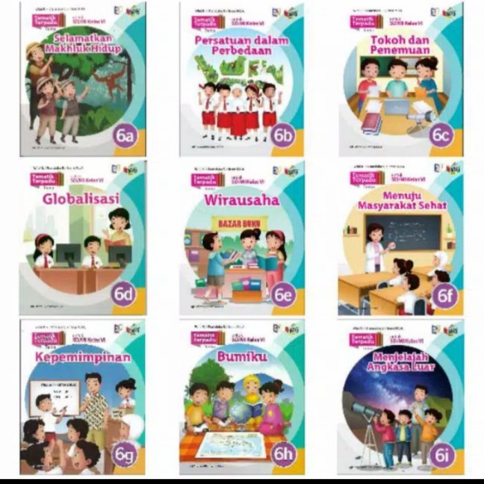

DISKON BUKU BEKAS TEMATIK TERPADU KELAS 6 SD K13N ERLANGGA