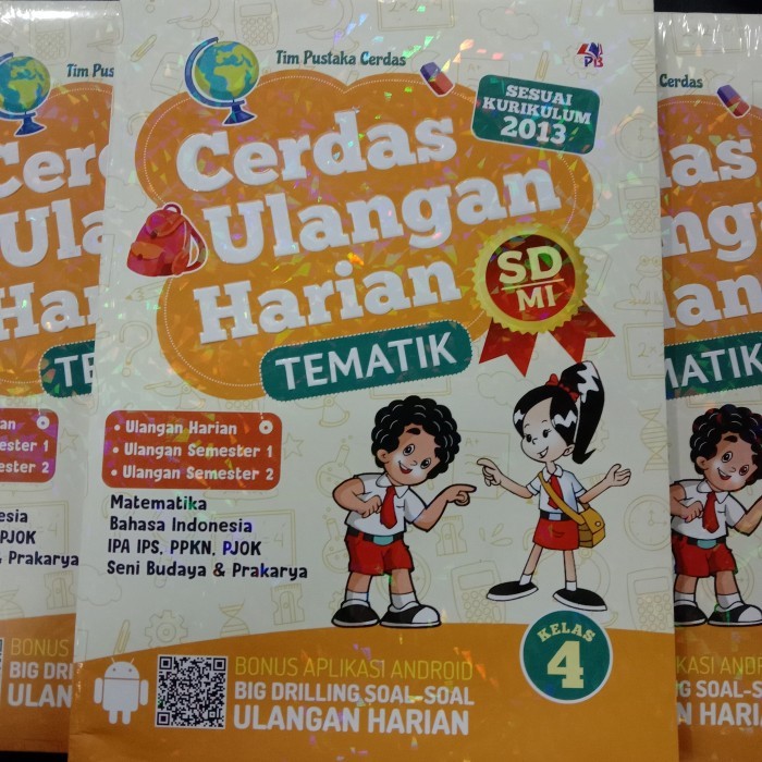 

TERPERCAYA BUKU SOAL LATIHAN BUKU PIN MENGERJAKAN TUGAS TEMATIK KELAS 4 SD/MI