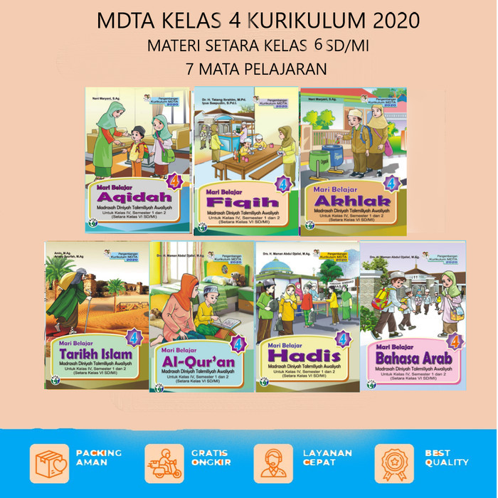 

Buku MDTA Kelas 4 Kurikulum 2020 Area Jawabarat
