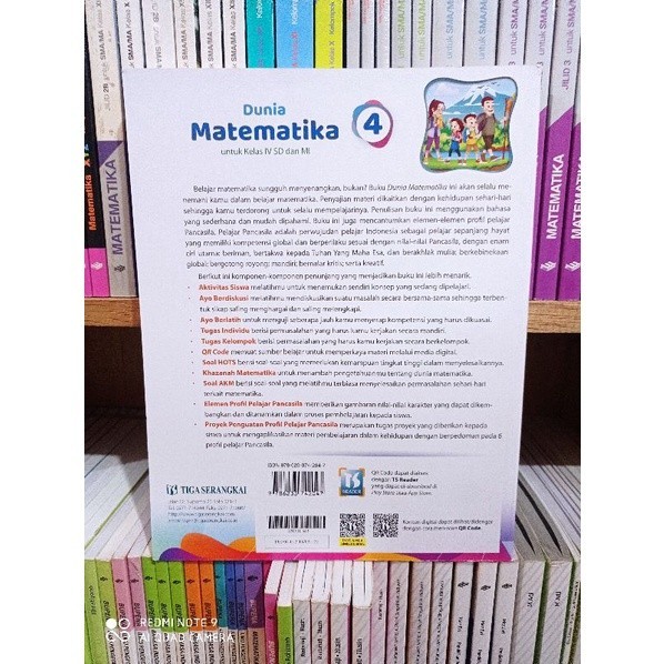 

BISA FAKTUR NEW Buku Dunia Matematika Kelas 4 SD Kurikulum Merdeka