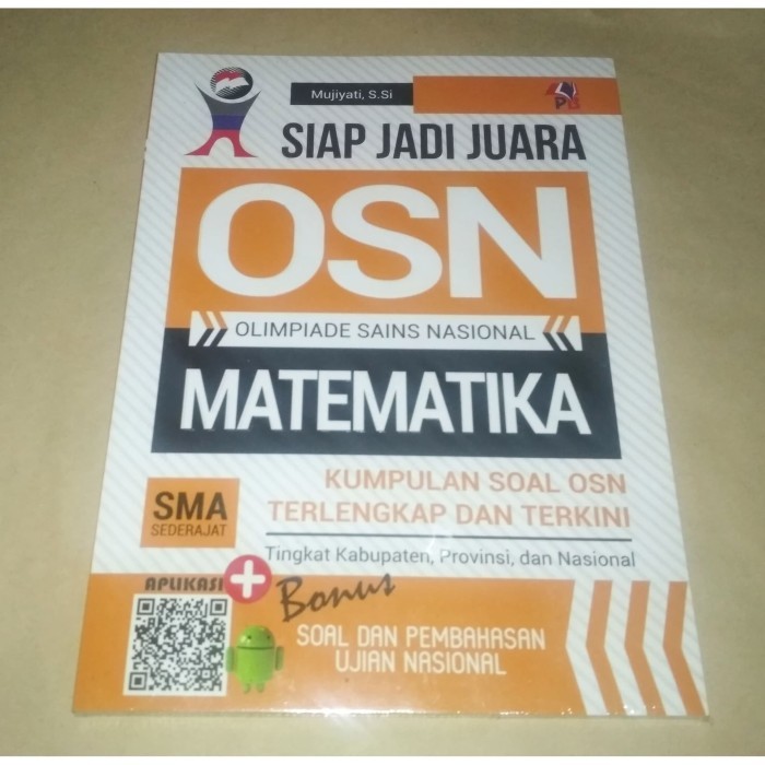 

BERMUTU Buku OSN SMA : SIAP JADI JUARA OSN MATEMATIKA SMA SEDERAJAT