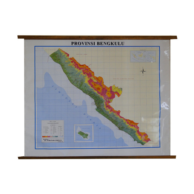 

LANGSUNG KIRIM Peta Provinsi Bengkulu (Bingkai)