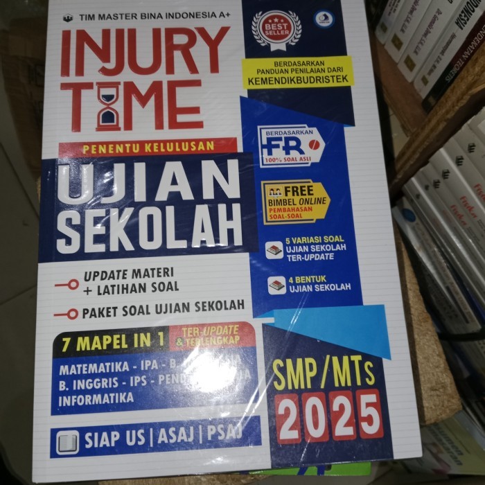 

OBRAL INJURY TIME Ujian Sekolah SMP MTs 2023 Kompas Ilmu