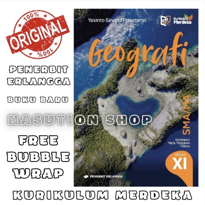 

FREE ONGKIR Buku Geografi Kelas 2 / 11 XI SMA Erlangga Kurikulum Merdeka