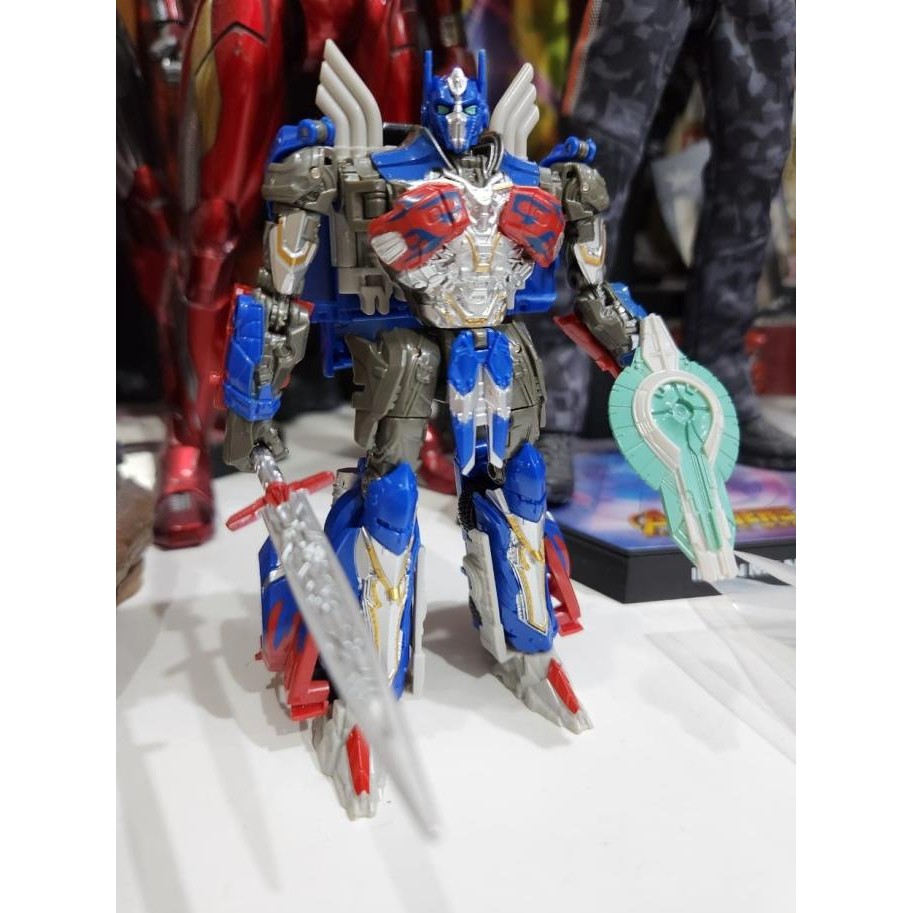 SUPER DEFORMED FIGURE BMB Optimus Prime The Last Knight ( Bisa Transform Lengkap Parts )
