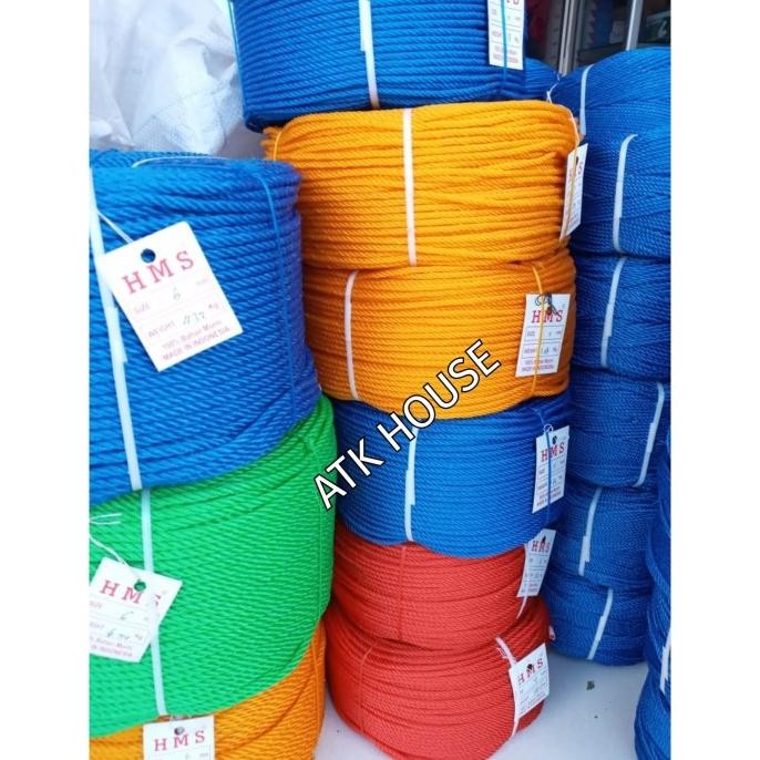 

Tali Tambang Plastik 8Mm +-200M/Tali Pengikat/Tali Plastik/Tambang 8Mm Original Dan Terlaris