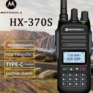 Promo Ht Motorola 370S Radio Tahan Air 15W Fm Radio Type-C