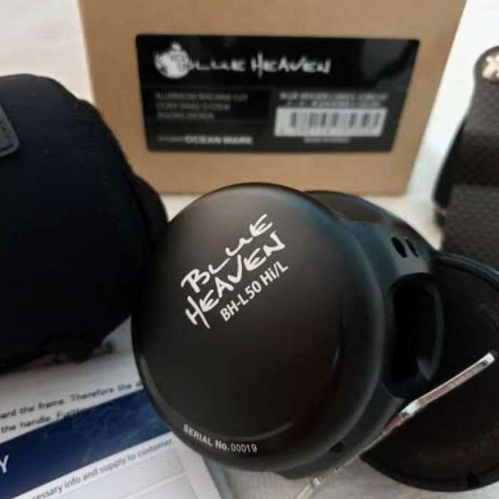 AJR99 NEW REEL STUDIO OCEAN MARK BLUE HEAVEN BH-L50 HI/L LEFT HANDLE JAPAN