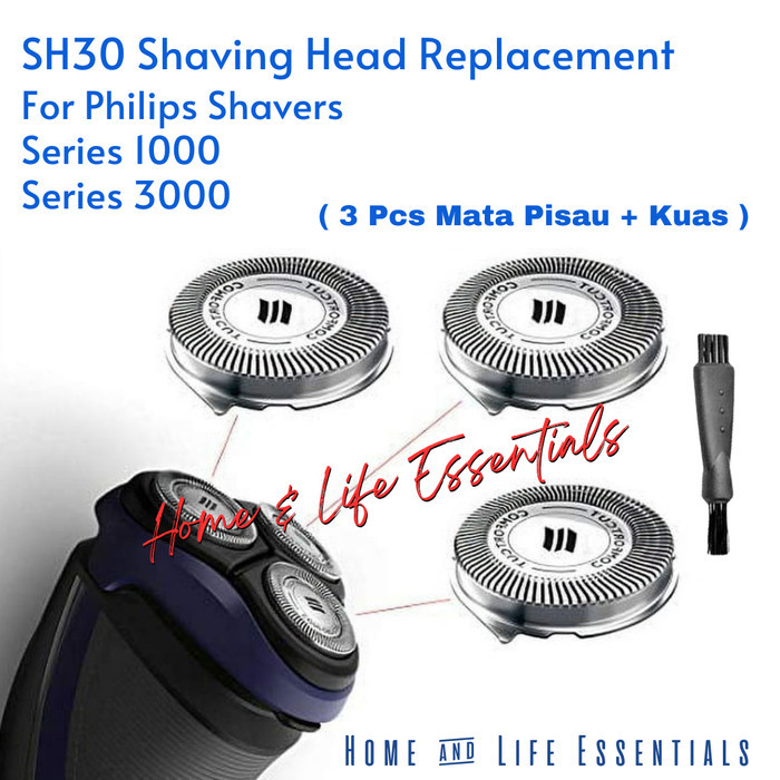 Limited Refill Shaver Sh30 Mata Pisau Cukur Philips S1000 S3000 Shaver Blade