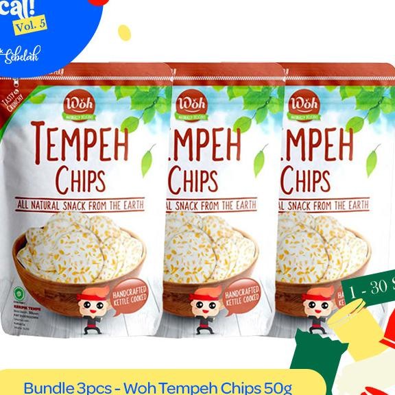 

Bundle 3Pc Eripi Tempe Woh Chip 50Gr