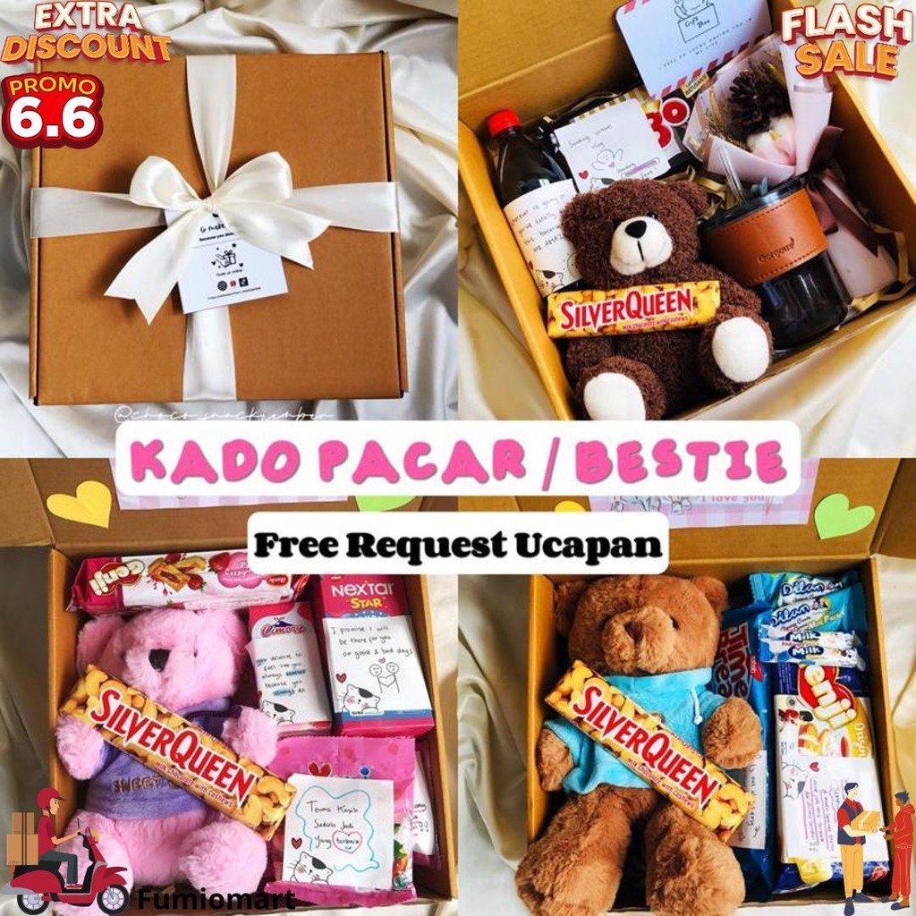 

Gift Box Spesial Untuk Kado Pacar, Kado Bestie | Hampers Box | Kado Cowok Cewek | Kado Ulang Tahun | Kado Wisuda | Kado Sempro | Kado Anniversary | Kado Valentine | Kado Hari Ibu | Hadiah Hari Ibu | Hadiah Natal | Hadiah Lebaran | Hadiah Tahun Baru D