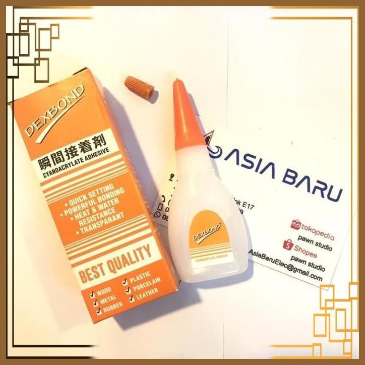 

[PAWN] LEM DEXBOND / LEM KOREA / LEM SETAN INSTANT GLUE - 15GR ORI