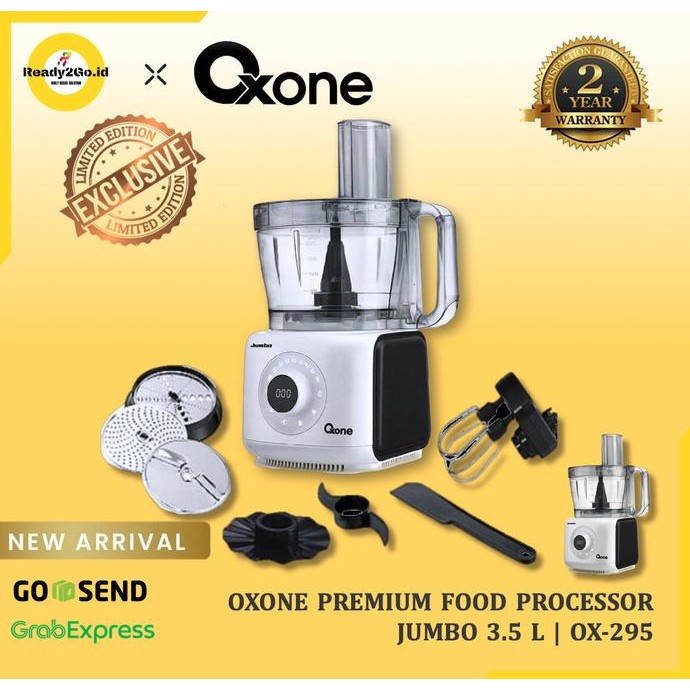 Oxone Ox-295 Premium Food Processor Jumbo 3.5L Ox295 Blender Makanan Jesika.Mila12