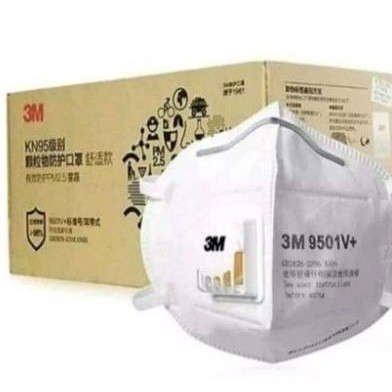 Promo Masker 3M 9501V+ KN95 isi 25 Ori COD