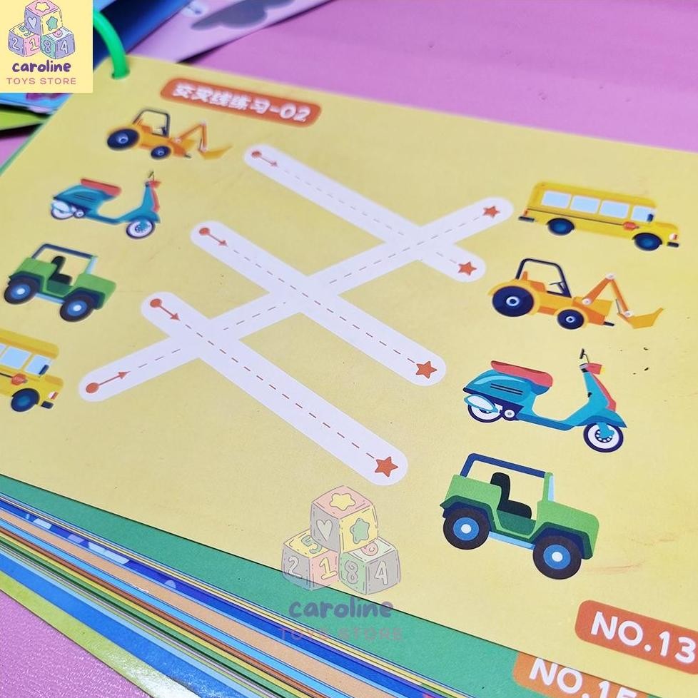 

TERMURAH Buku Aktivitas Worksheet Anak 2 3 4 Tahun Buku Edukasi Anak Bisa Dihapus Wipe And Clean Activity uj-32