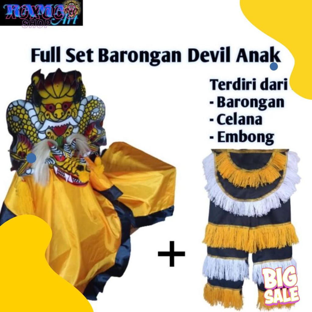 Barongan Devil Full Set