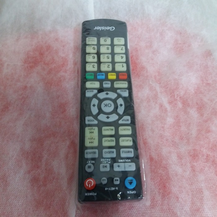 REMOTE DVD GEISLER DVD KARAOKE UNTUK SEMUA MEREK GEISLER