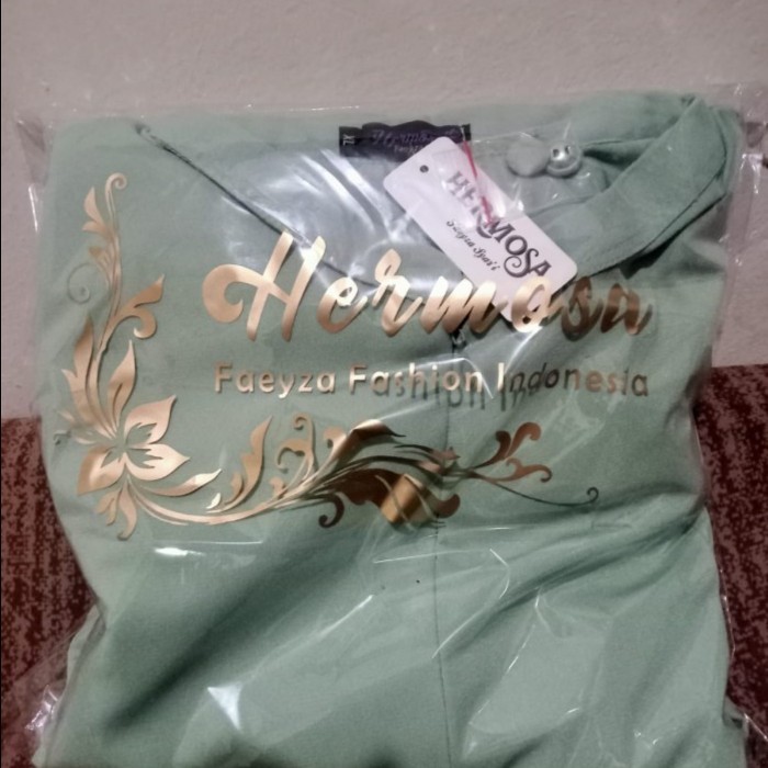 GAMIS OPNESEL POLOS/GAMIS MINT/GAMIS HIJAU MUDA/GAMIS HIJAU SOFT/GAMIS